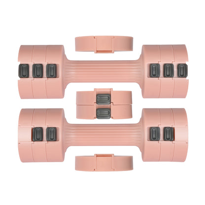 Centra A Pair Of 1KG To 5KG Dumbbells Pink-1954802366448537605
