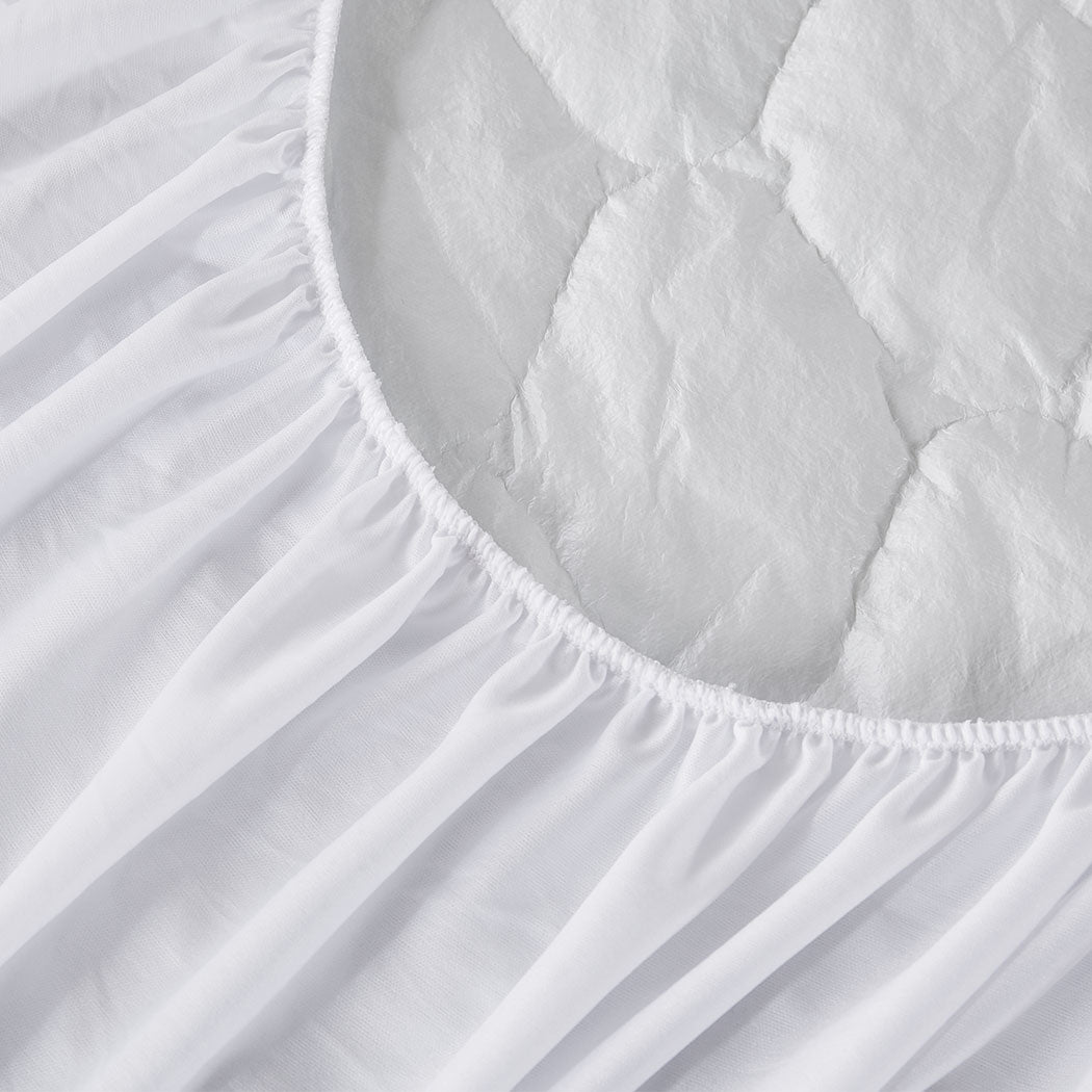 Dreamz Mattress Protector Topper Bamboo King-1954802845534523397