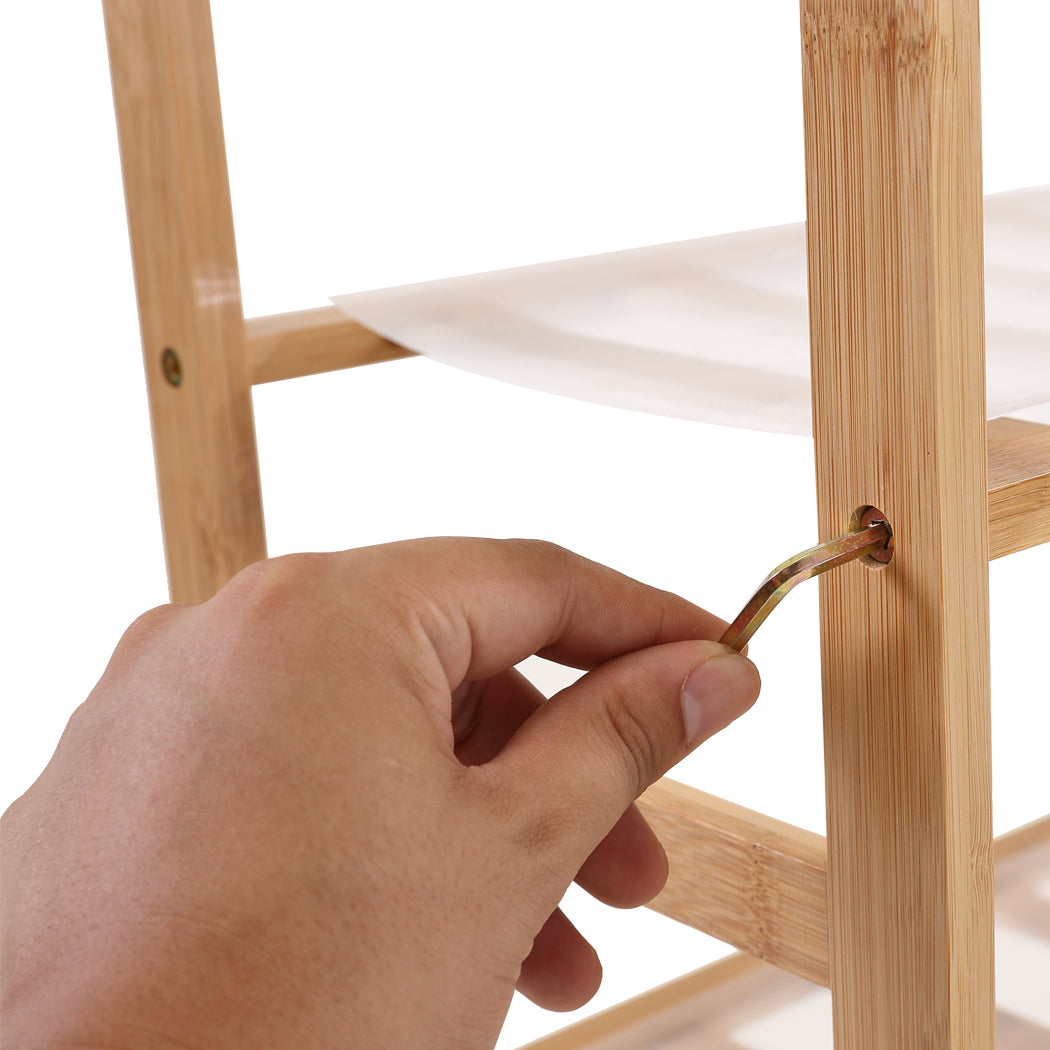 Levede Bamboo Shoe Rack Storage Wooden-1954802689896484869