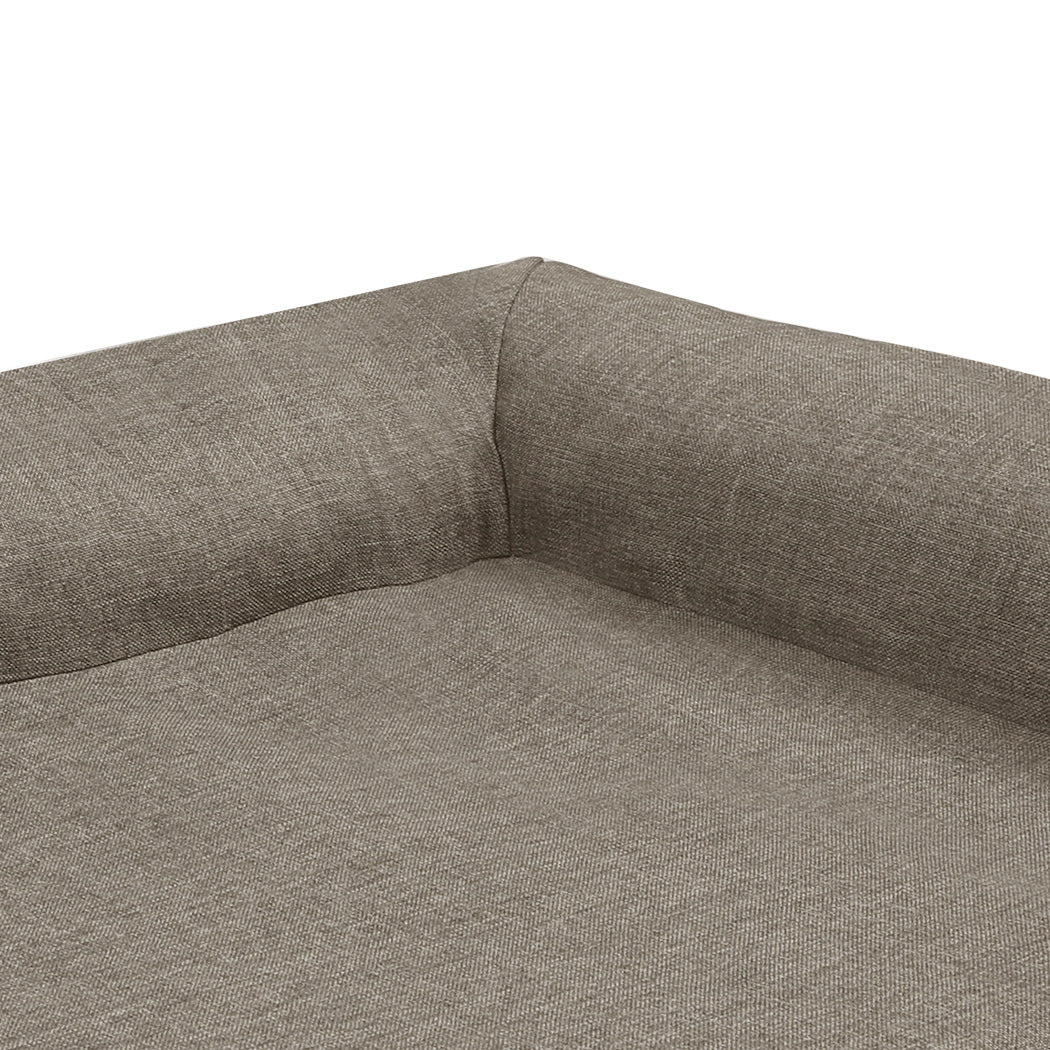 Pawz Orthopedic Dog Bed XXL Coffee-2006732881451421701