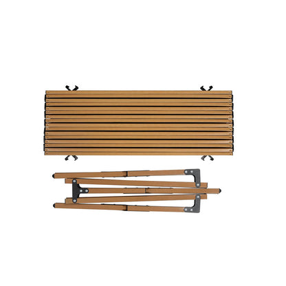 Levede Folding Camping Table Foldable Oak-1954802883899822085