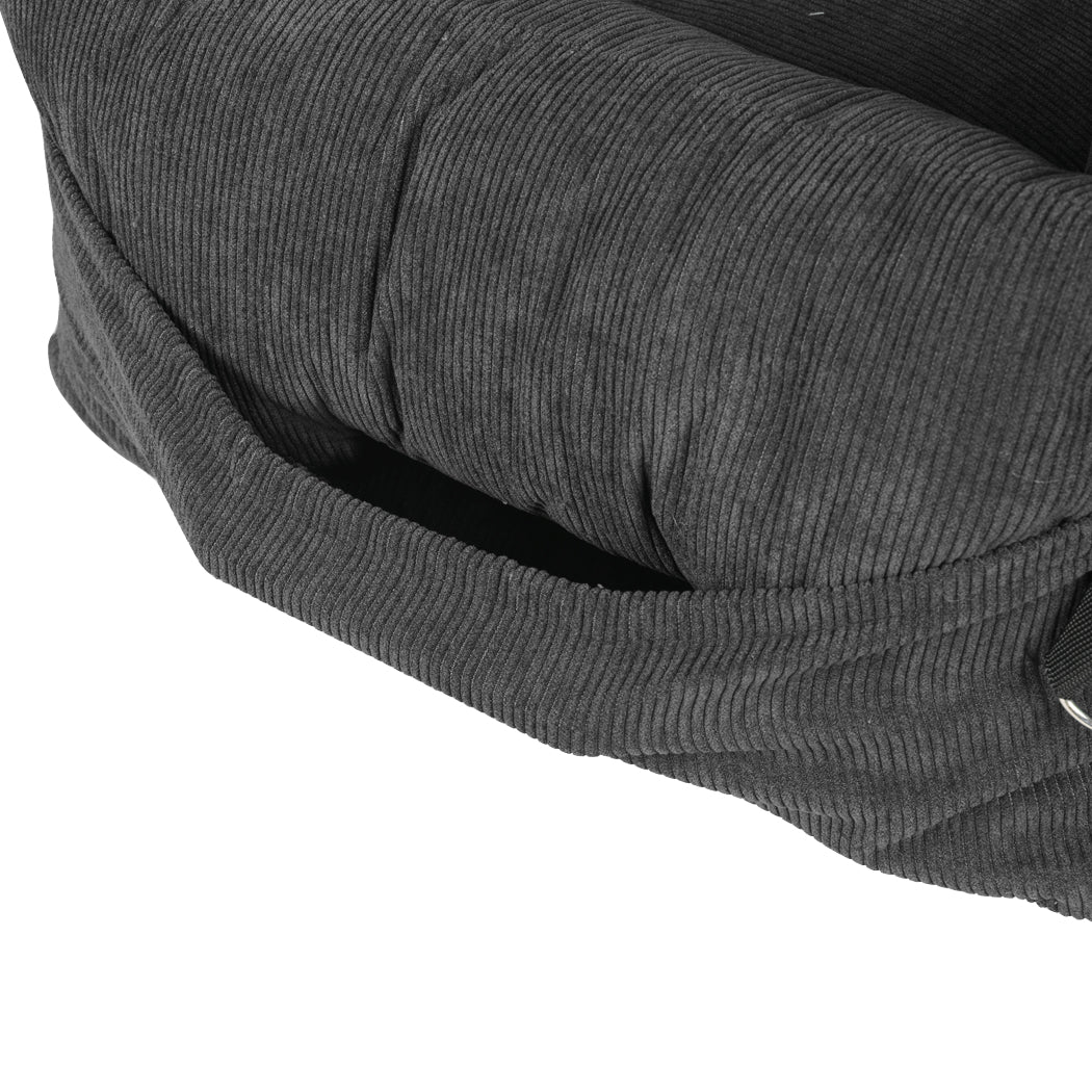PaWz Pet Car Booster Seat Dog Protector M Grey Medium-2006732991241523205
