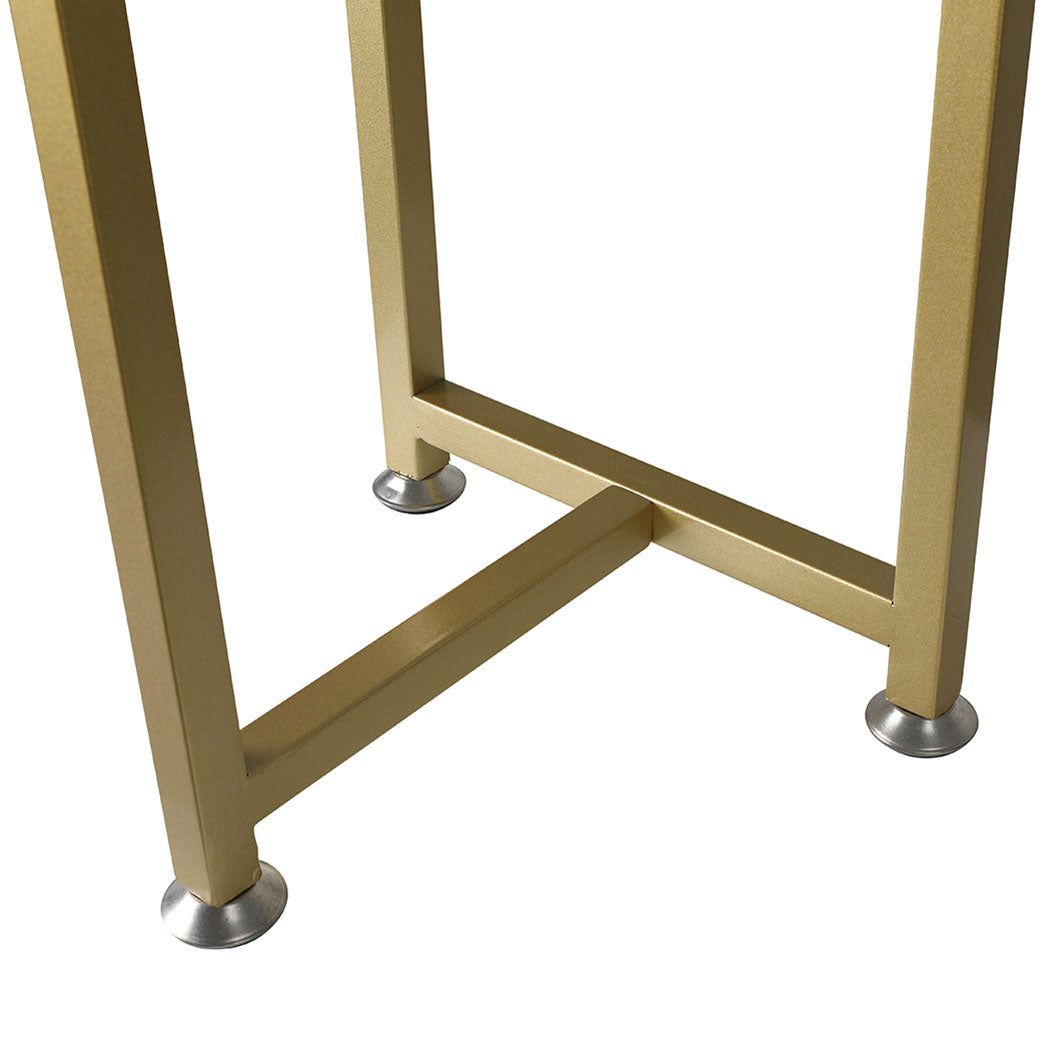 Levede Plant Stand Outdoor Indoor Flower Gold Medium-1954802663535284229