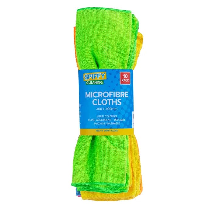 10 Pcs Spiffy 40Cm Smart Microfibre Dusting Super Absorbent Kitchen Cloths - 02