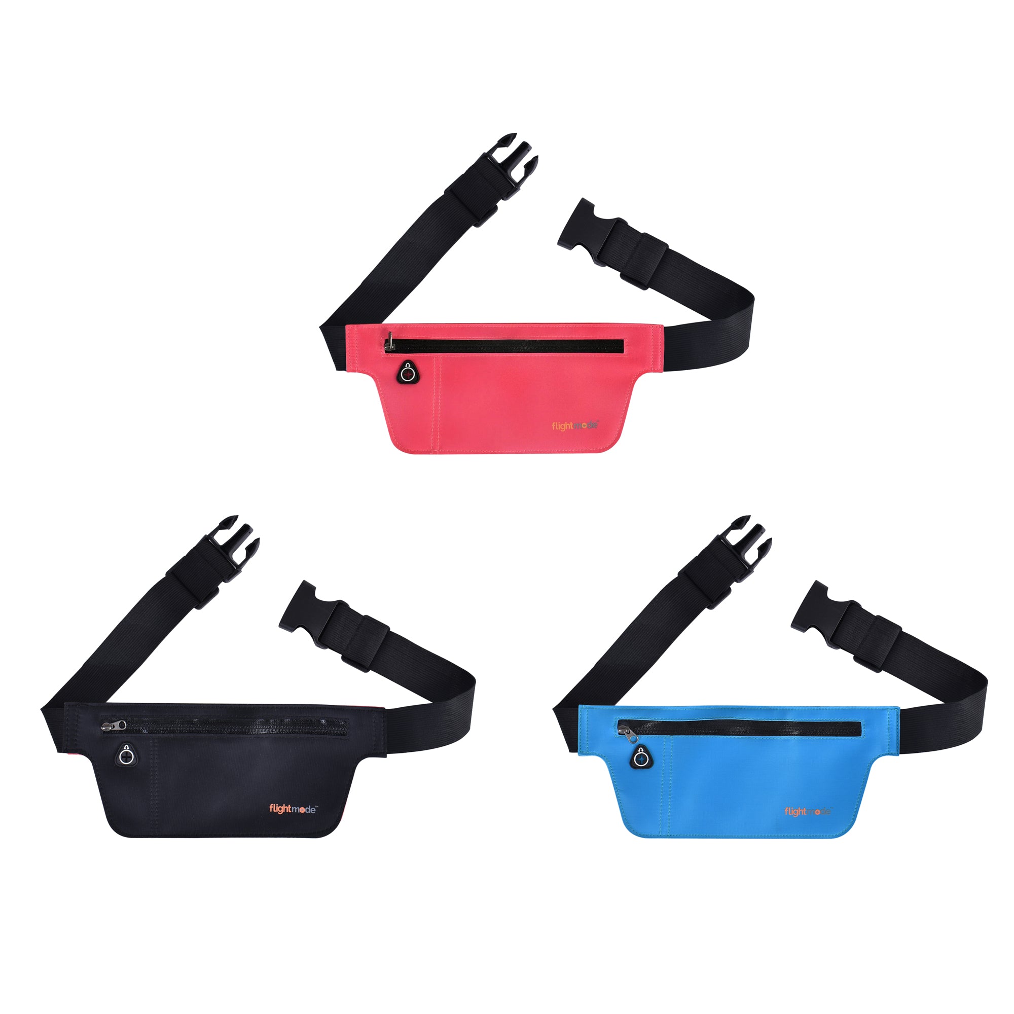 Flightmode Travel Sports Belt Pink - 01