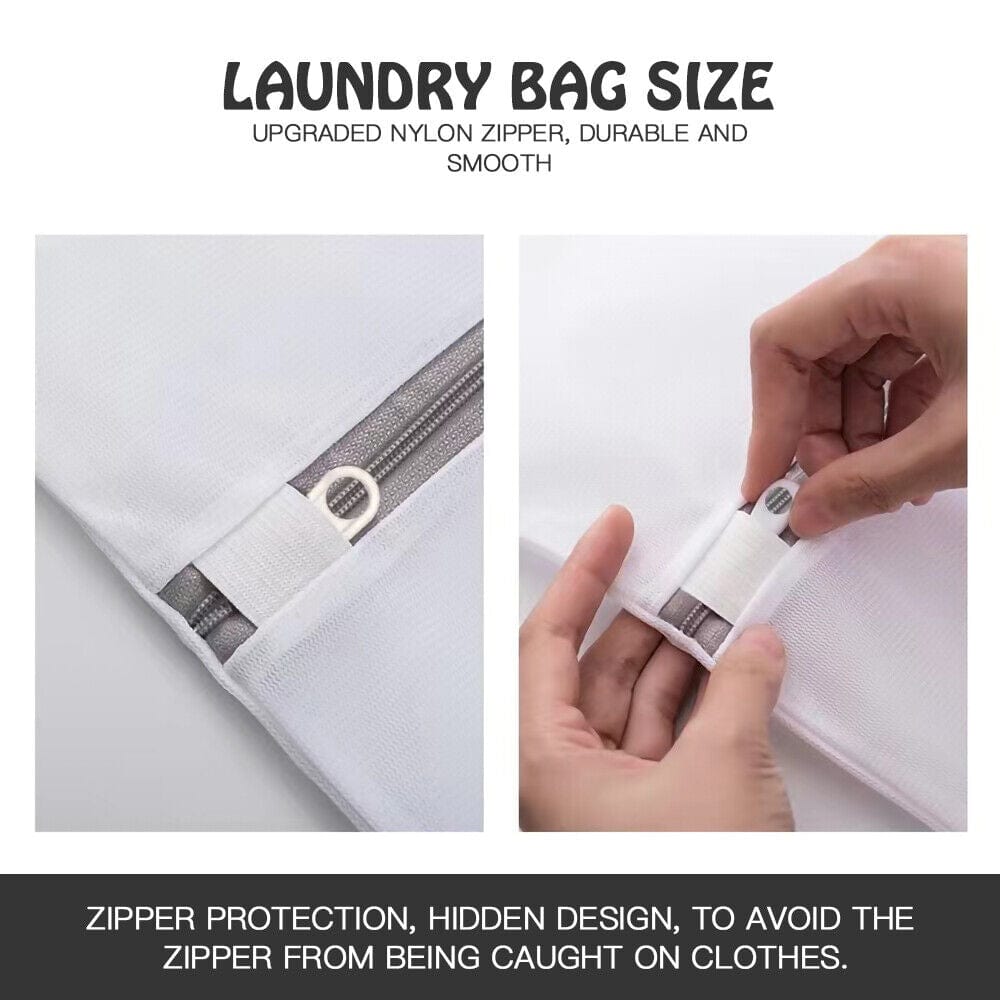 5 Pcs Laundry Wash Bag Set - 04