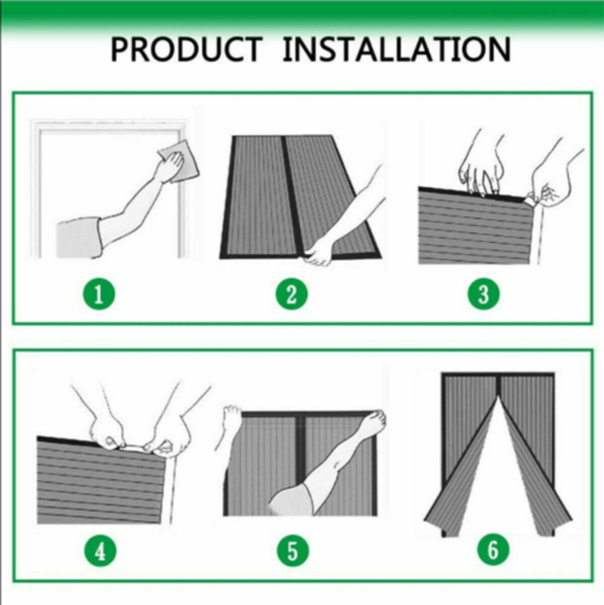 Summer Instant Door Screen - 11