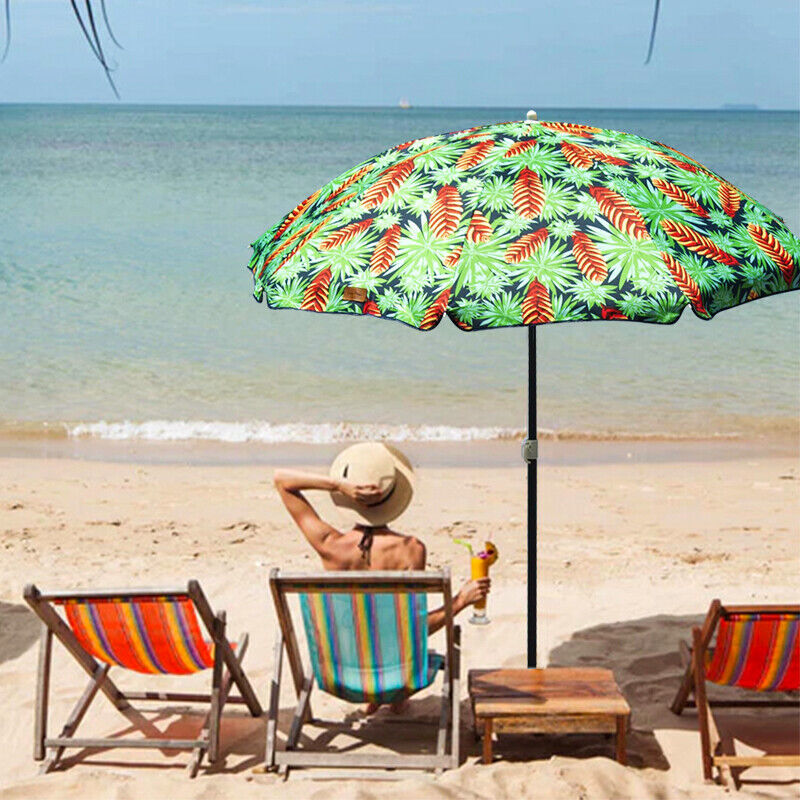 Lazy Dayz 18M Tiltable Beach Umbrella With Carry Bag Mossman - 02