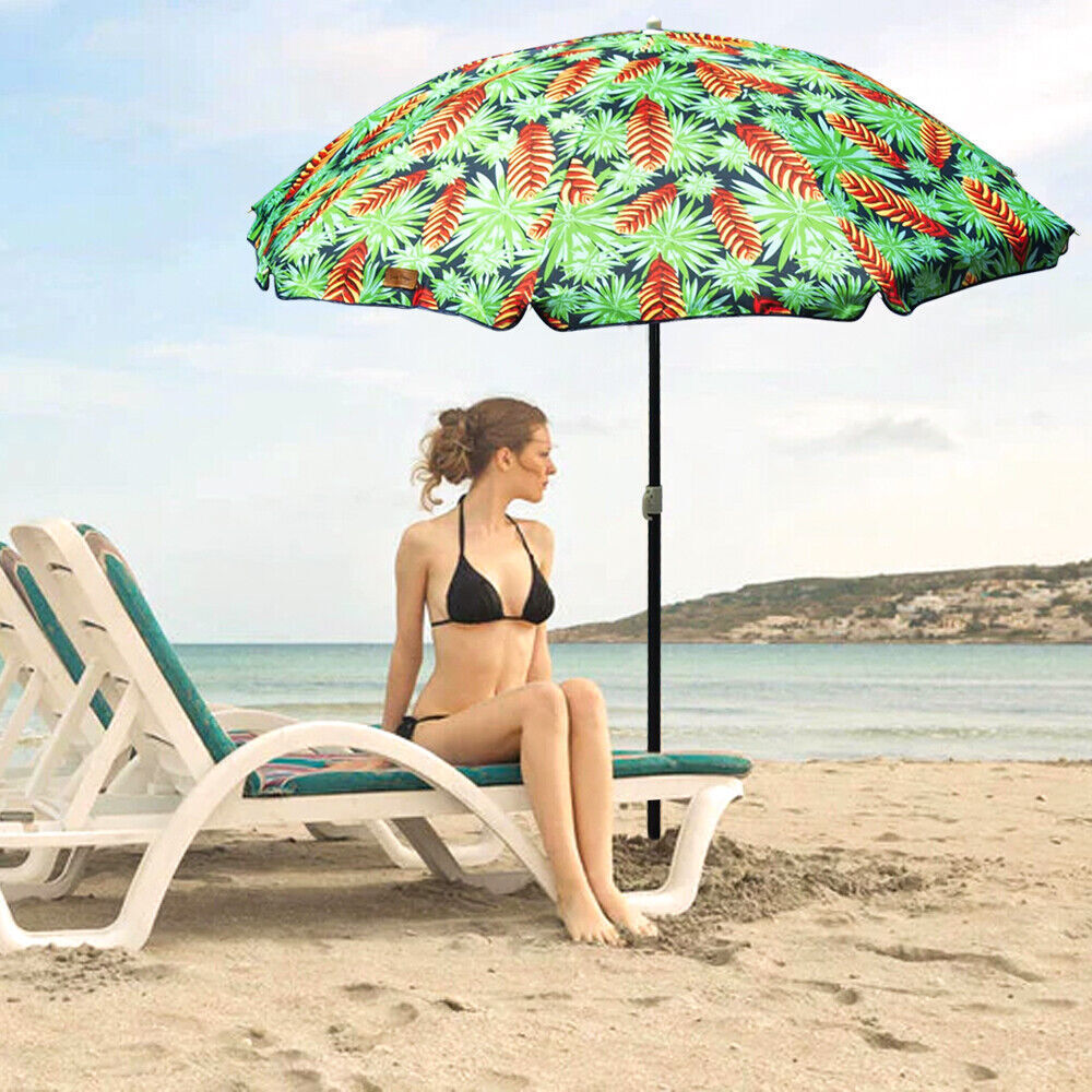 Lazy Dayz 18M Tiltable Beach Umbrella With Carry Bag Mossman - 10