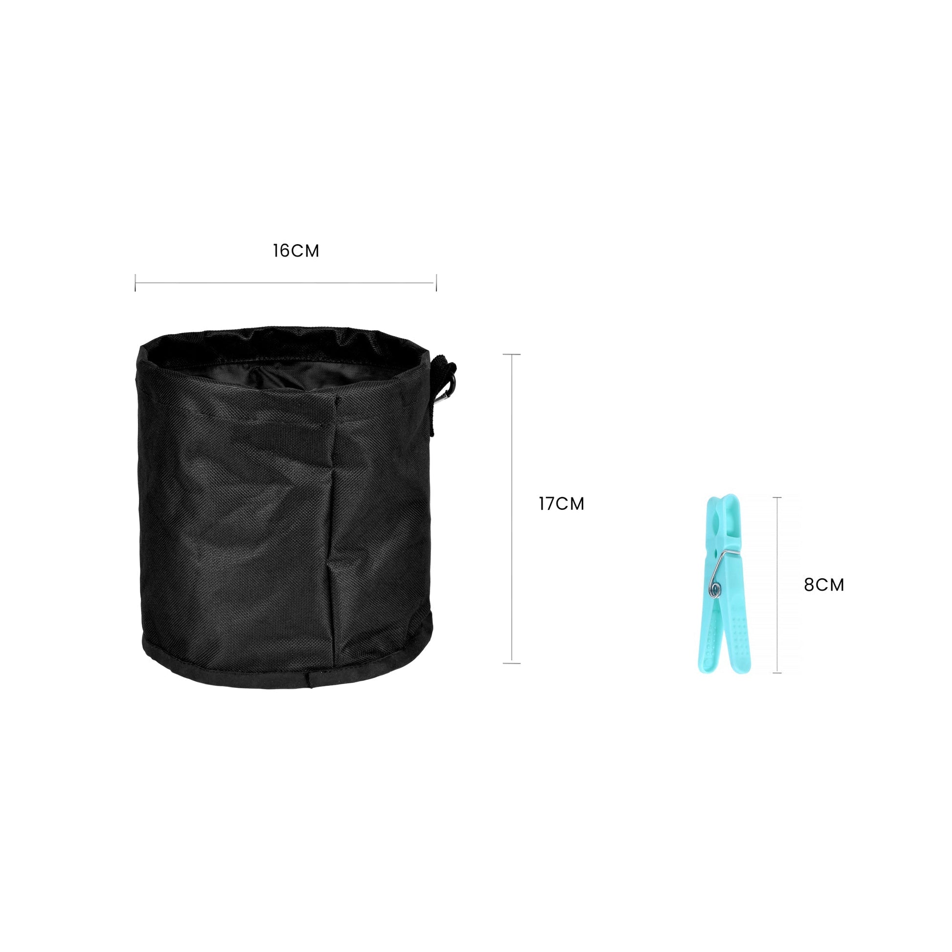 Peg Bag With Carabineer And 50 Pegs Set - 08