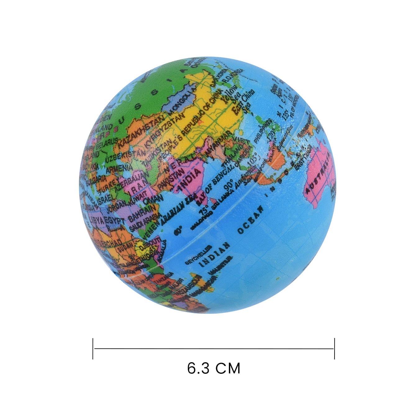 Livingtoday Globe Stress Ball - 03