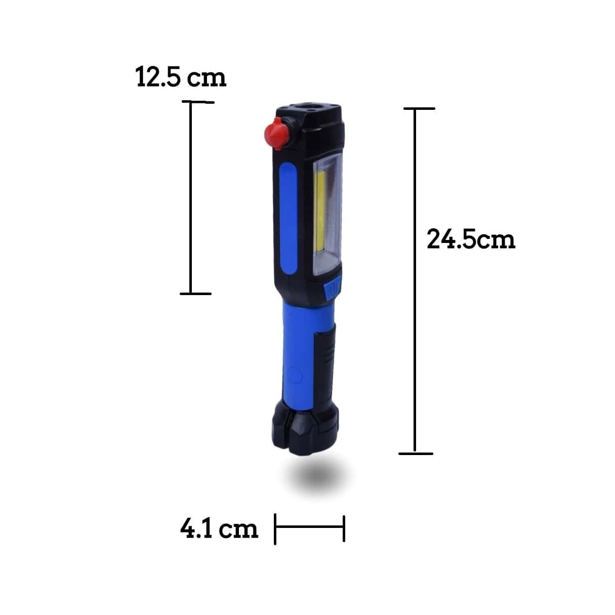 Brillar Emergency Torch Seatbelt Cutter Window Breaker Blue - 12