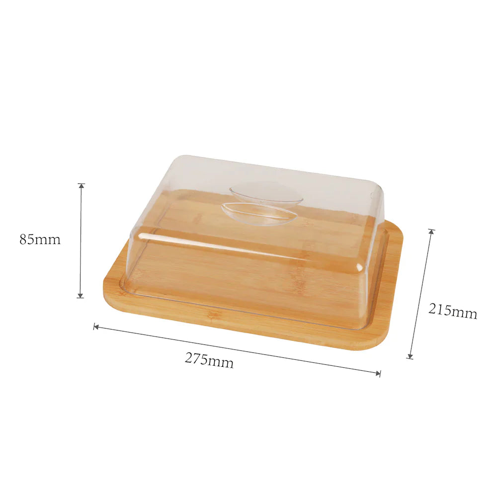 Bamboo Rectangle Steak Board With Cover - 07