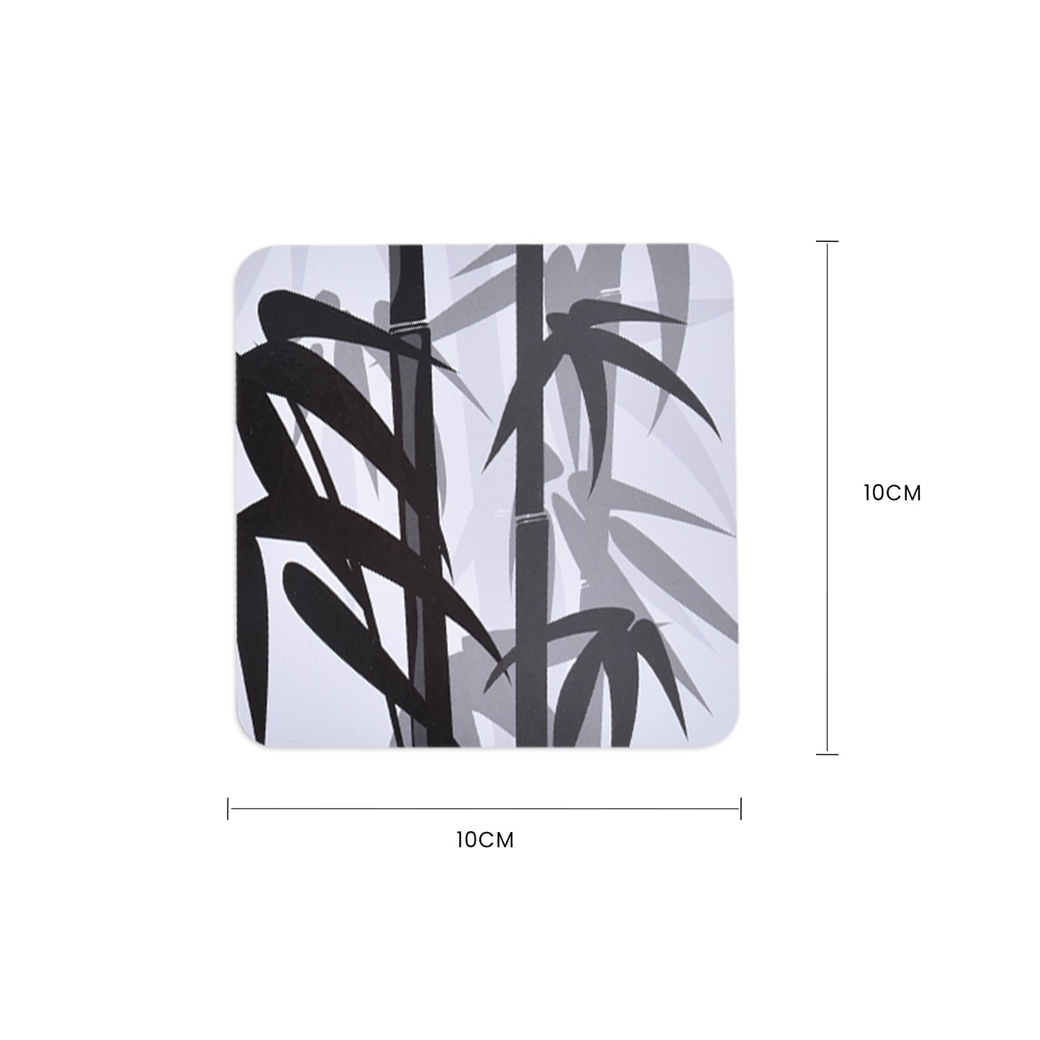 4 Pcs Clevinger Mdf Coasters Bamboo - 07