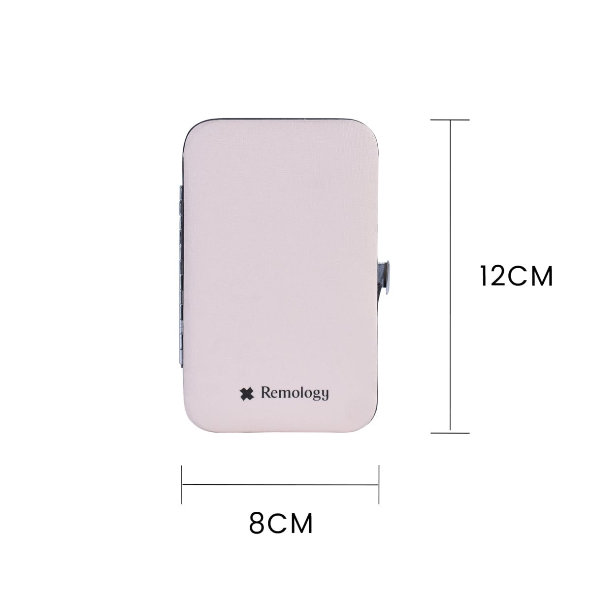 10 Pcs Remology Stainless Steel Manicure Set Silver - 08