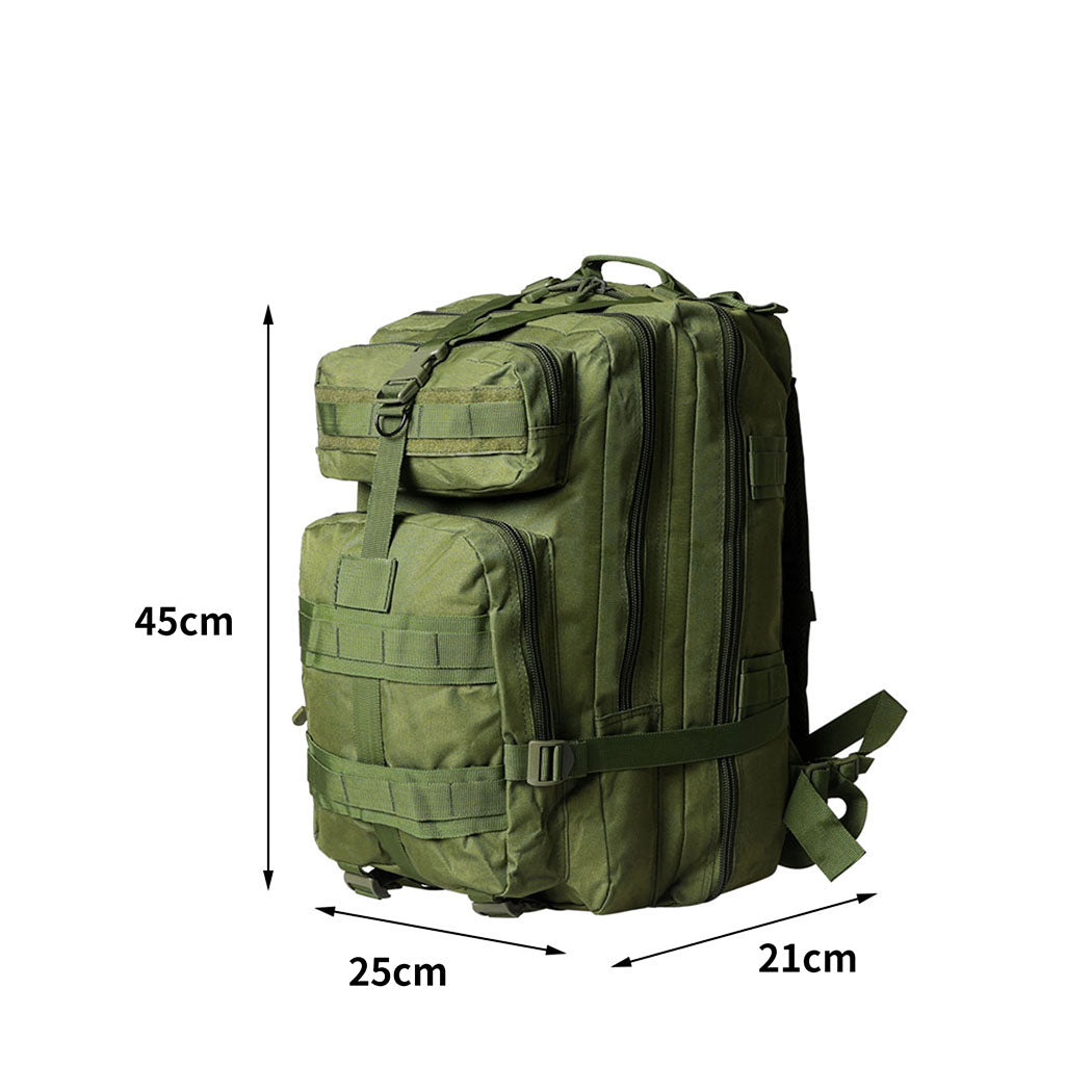 Slimbridge 40L Military Tactical Backpack Army green-2006732919506341890